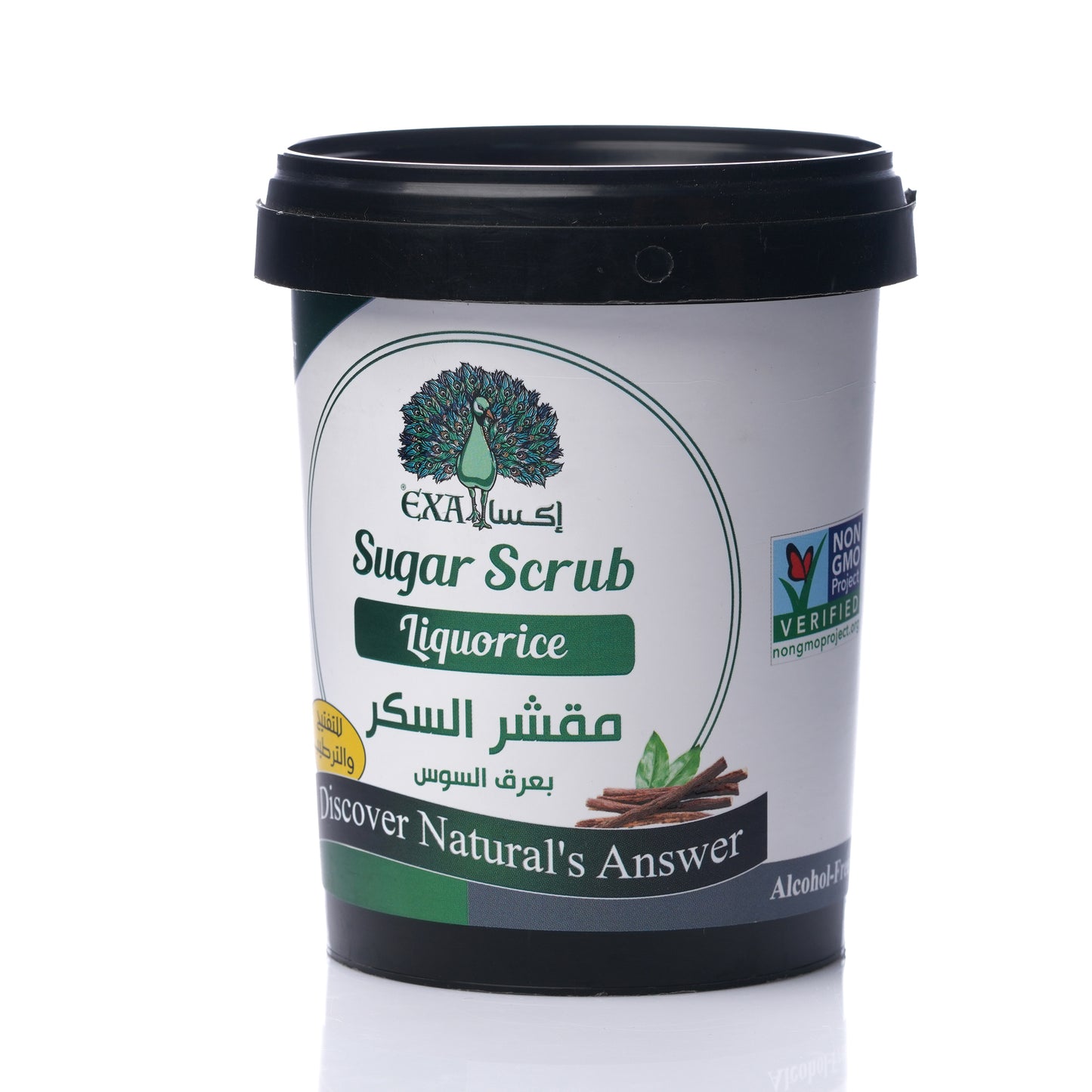 EXA Sugar Scrub Licorice 200g