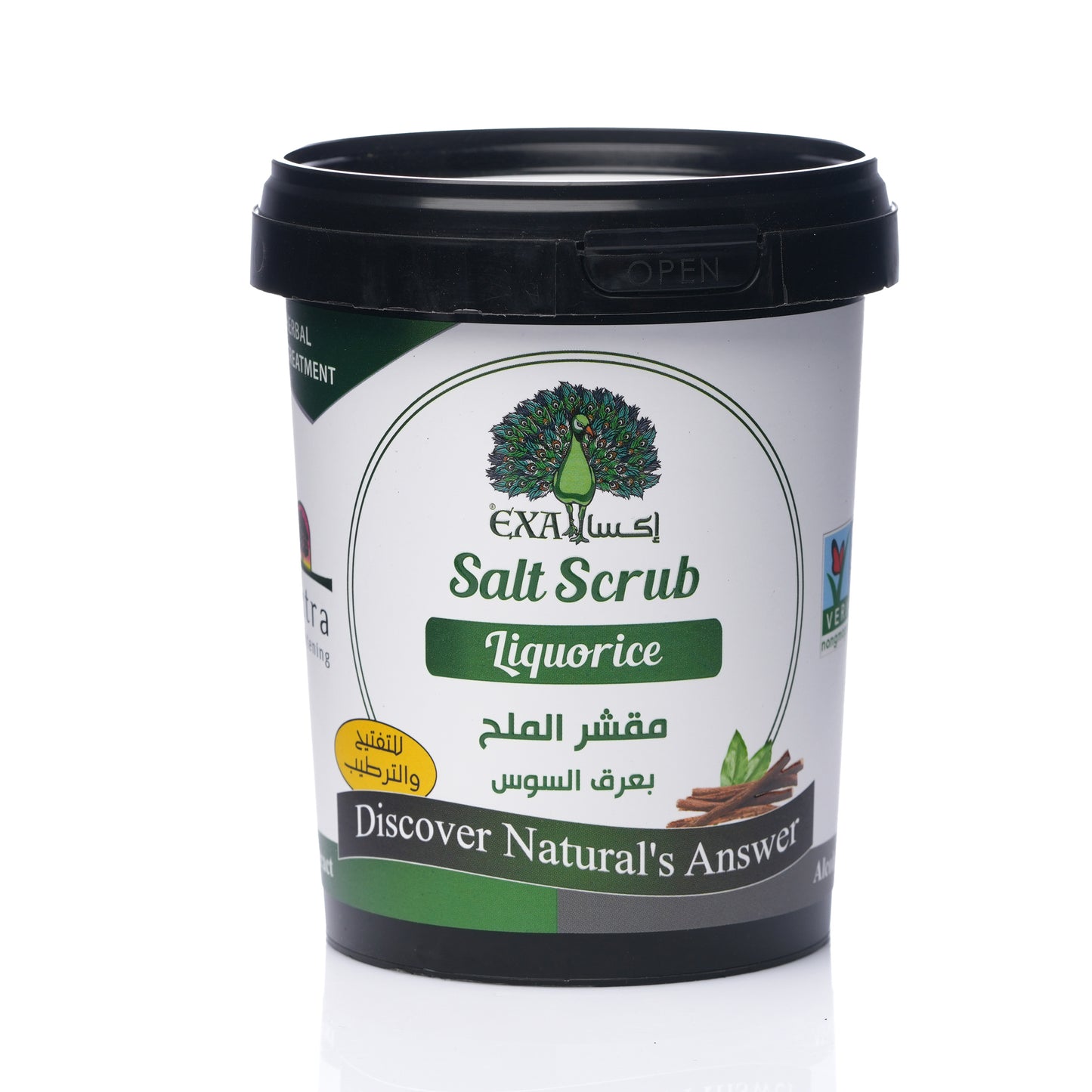 EXA Salt Scrub Licorice 200g